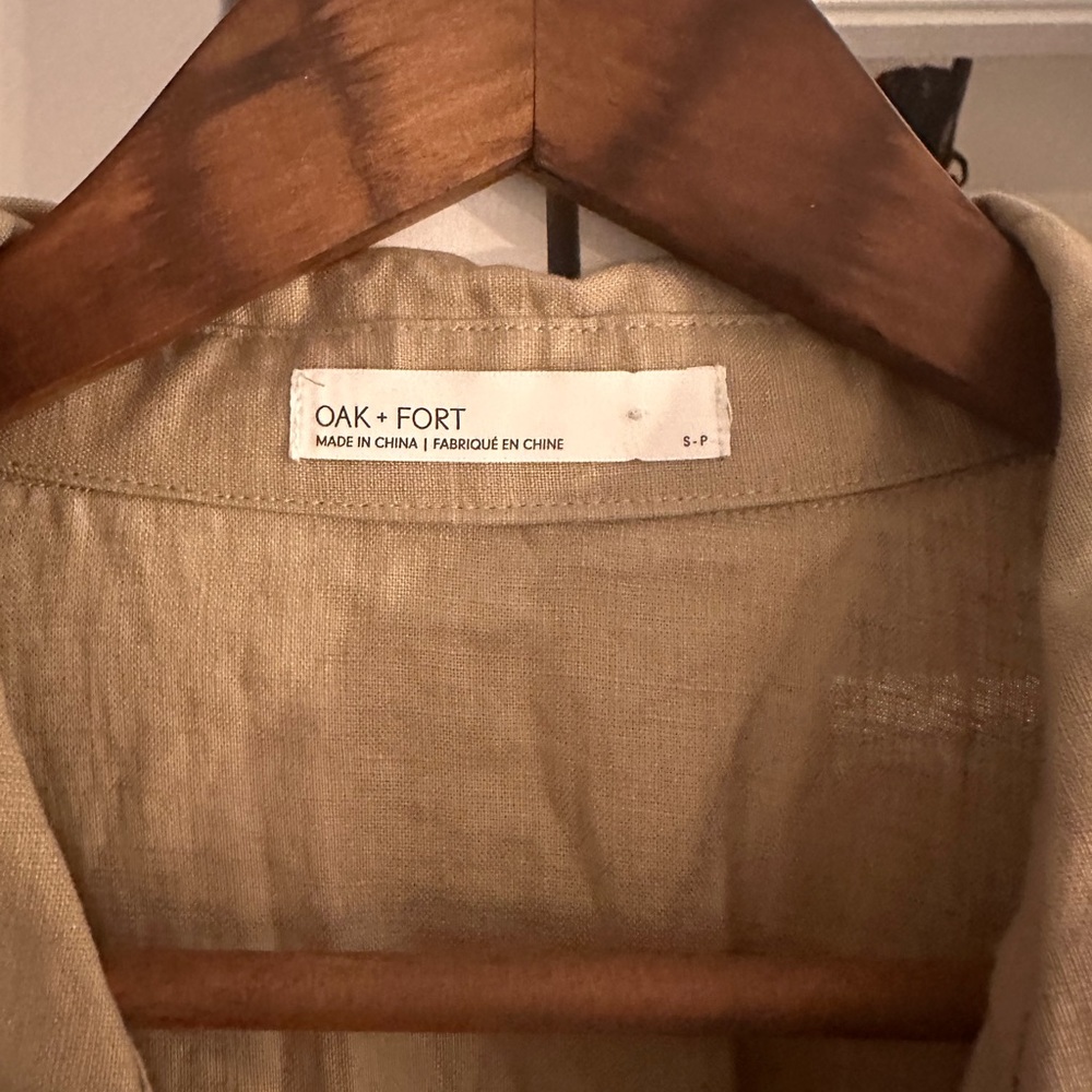 Oak & Fort Linen Dress